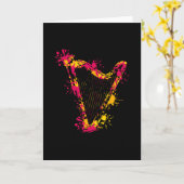 Harp Kaart (Gele Bloem)