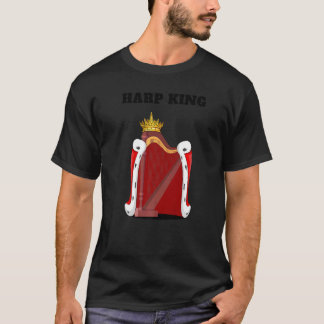 Harp King Boys Harp Mannen Harp T-shirt