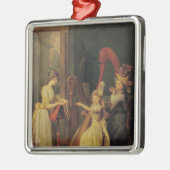 Harp-les van Madame de Genlis Metalen Ornament (Links)