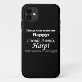 Harp maakt me gelukkig Case-Mate iPhone case