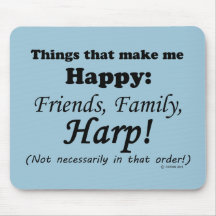 Harp maakt me gelukkig