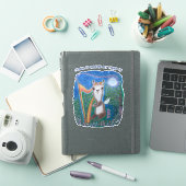 Harp Maan Engel Sticker (iPad Cover)