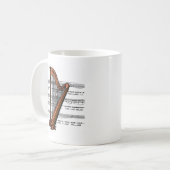 Harp musical 02 B Koffiemok (Voorkant links)