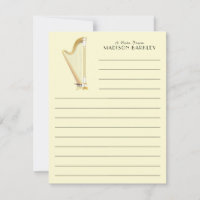 Harp Musician Music Teacher