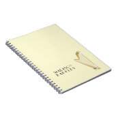 Harp Musician Music Teacher Notitieboek (Rechterzijde)