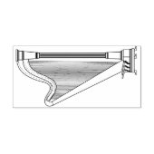 Harp Musician Music Teacher Rubberstempel (Afrduk)