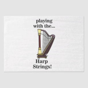 Harp Muziekinstrument Harp Tissuepapier