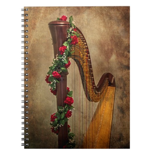 Harp notebook notitieboek (Voorkant)