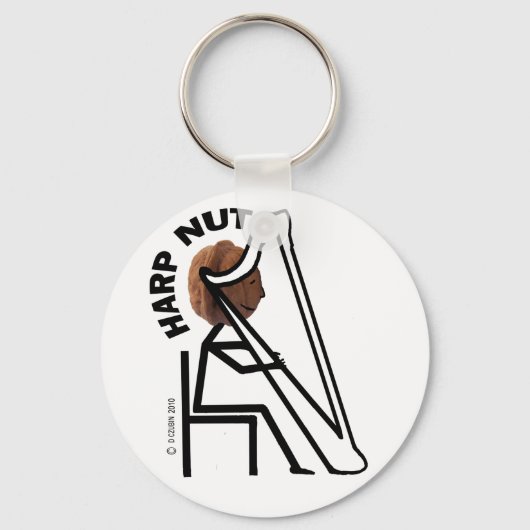 Harp Nut Sleutelhanger (Voorkant)