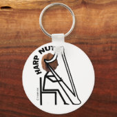 Harp Nut Sleutelhanger (Voorkant)