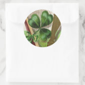 Harp of Erin  St. Patrick's Day Ronde Sticker (Tas)