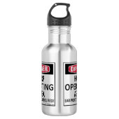 Harp operatiegebied Waterflacon Waterfles (Voorkant)