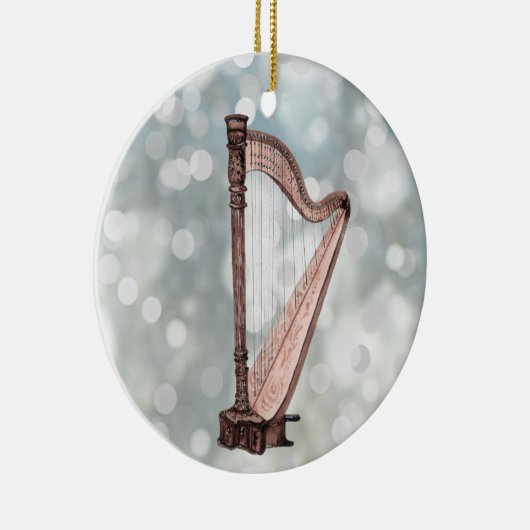 Harp Ornament Music Gift (Rechts)