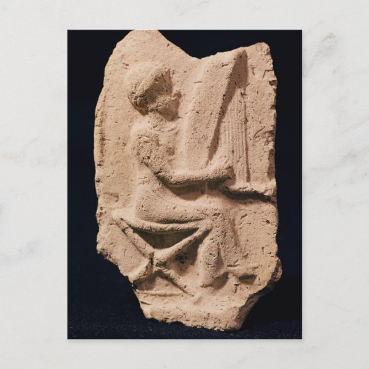 Harp player, 1830-1600 BC Briefkaart (Voorkant)