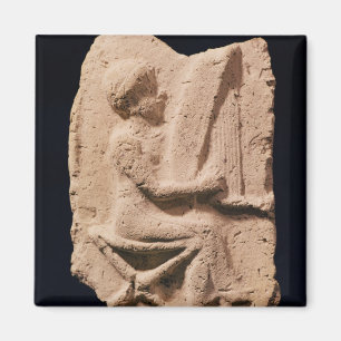 Harp player, 1830-1600 BC Magneet