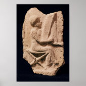 Harp player, 1830-1600 BC Poster (Voorkant)