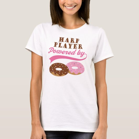 Harp Player Funny Gift T-shirt (Voorkant)