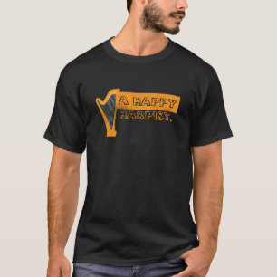 Harp Player Harpist Musician Music Instrument T-shirt