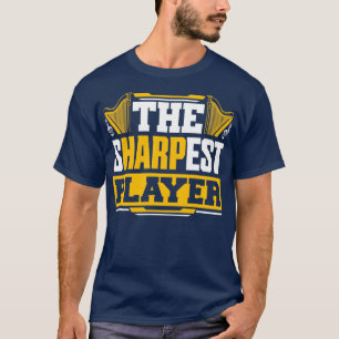Harp Player Harpist Sharpest Player T-shirt