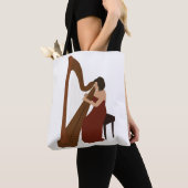 Harp Player Tote Bag (Dichtbij)