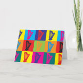 Harp Pop Art Kaart (Voorkant)