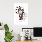 Harp Poster (Thuiskantoor)