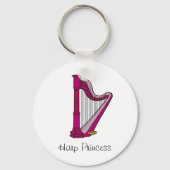 Harp Princess Sleutelhanger (Voorkant)