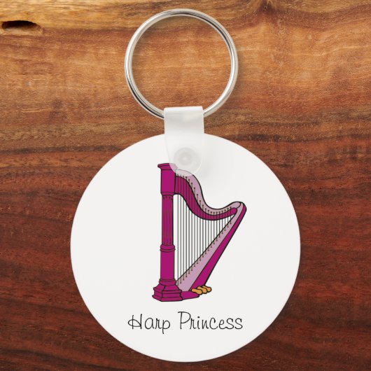 Harp Princess Sleutelhanger (Voorkant)