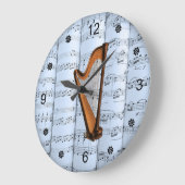 Harp ~ Rollend vel Music ~ Blue Tint Background ~ Grote Klok (Hoek)