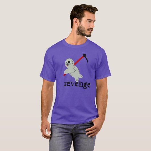 Harp Seal Hunting Pinniped T-shirt (Voorkant volledig)