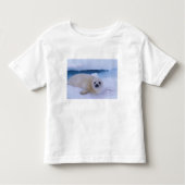 Harp Seal Noord-Amerika, Canada, Quebec Kinder Shirts (Voorkant)