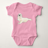 Harp Seal Pup Romper (Voorkant)