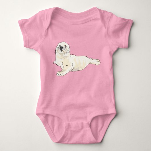 Harp Seal Pup Romper (Voorkant)