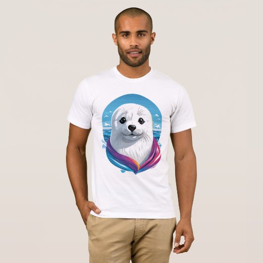 Harp Seal T-shirt (Voorkant volledig)