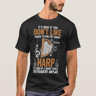 Harp Smart People Instrumen T-shirt