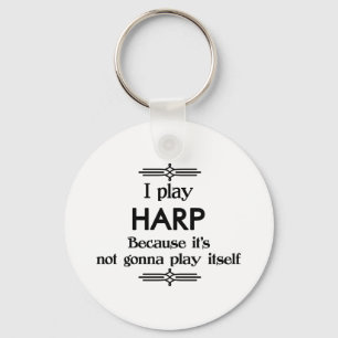 Harp - Speel zelf Funny Deco Music Sleutelhanger