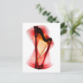 Harp spin briefkaart (Staand voorkant)