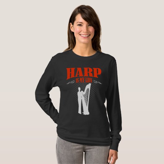 Harp T-shirt (Voorkant volledig)