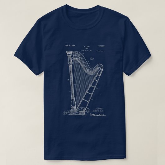Harp T-shirt (Design voorkant)