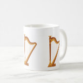 Harp tas koffiemok (Voorkant rechts)
