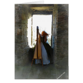 Harp van de vorige blanco kaart