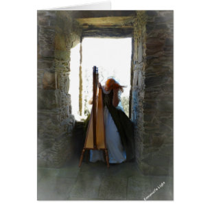 Harp van de vorige blanco kaart