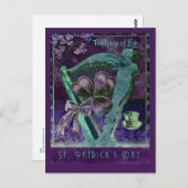 Harp van Erin Briefkaart (Voorkant / Achterkant)