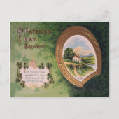 harp van Erin Hoefijzer St Patrick's Day Ca Briefkaart (Voorkant)