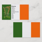 Harp van Tara-Visitekaartjes Visitekaartje (Voorkant / Achterkant)