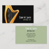 Harp Visitekaartje (Voorkant / Achterkant)