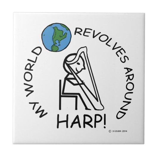 Harp - Wereld revolt rond Tegeltje (Voorkant)