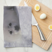 Harp-zeehond (Phoca groenlandica) Theedoek (Quarter Fold)