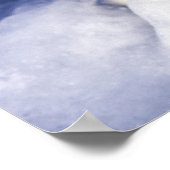 Harp-zeehondenpup in de Golf van St. Lawrence Poster (Hoek)