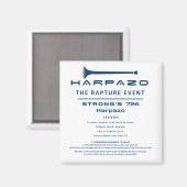 Harpazo Rapture Event Magneet (Voorkant / Achterkant)
